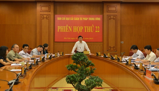 ប្រធានរដ្ឋវៀតណាមអញ្ជើញធ្វើអធិបតីសម័យប្រជុំលើកទី២២របស់គណៈកម្មាធិការទទួលបន្ទុកកំណែទម្រង់យុត្តិធម៌